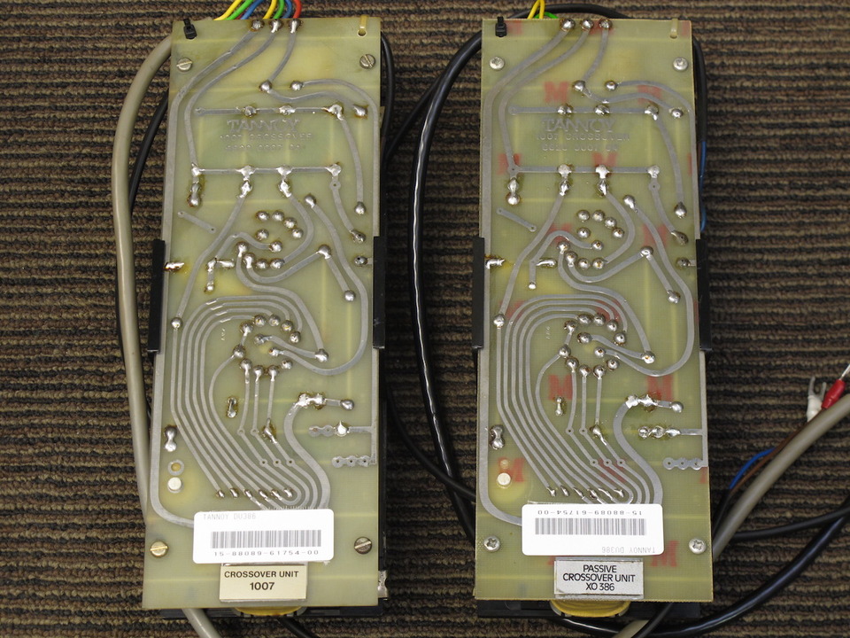 TANNOY DU386 タンノイ スピーカユニット&ネットワークセット TANNOY DU386 タンノイ スピーカユニット&ネットワークセット