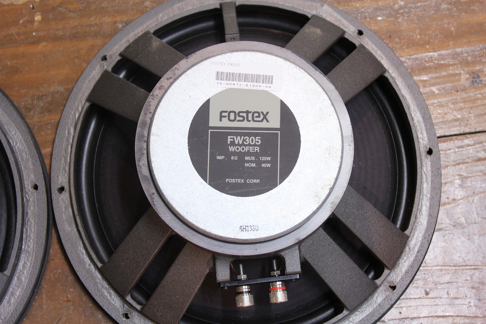 FOSTEX フォステクス　FW305 ペア　ウーハー　12インチ FOSTEX FW305の仕様 フォステクス