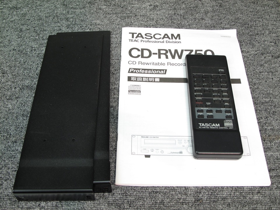 【故障品】TASCAMタスカム CD-RW750 CDレコーダー　リモコン取説付 Amazon.co.jp: TASCAM TEAC タスカム ティアック CD-RW750 業務用CD