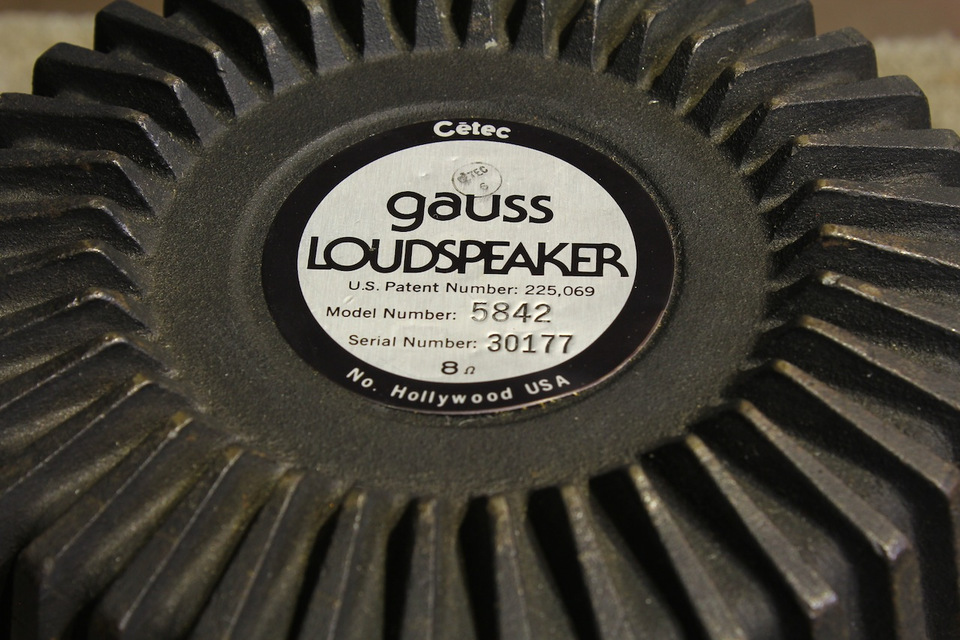5842 GAUSS - 中古オーディオ 高価買取・販売 ハイファイ堂