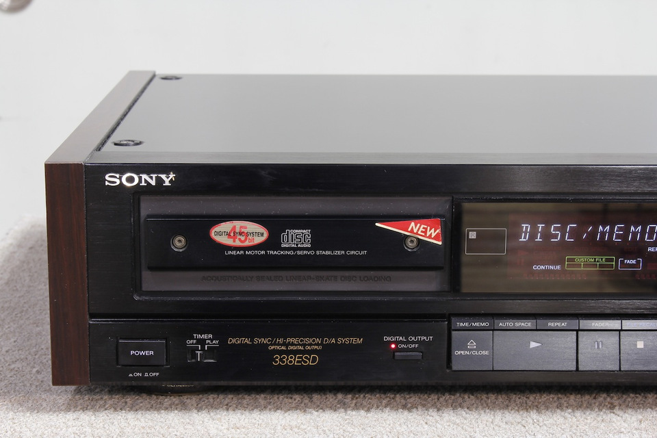 SONY CDプレーヤー CDP-338ESD 動作確認済 ソニー
