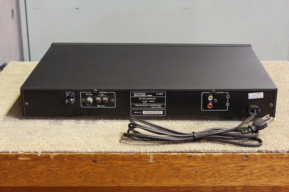 【希少】ケンウッド FM AMチューナー KT-880F KT-880F KENWOOD - 中古オーディオ 高価買取・販売 ハイファイ堂