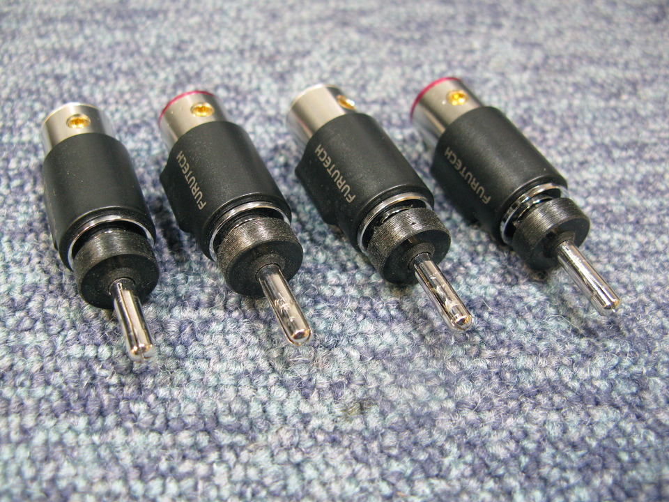 FURUTECH フルテック　FT-212 バナナプラグ　8個セット 4e5fb524ab2d7a81b509e67d122162
