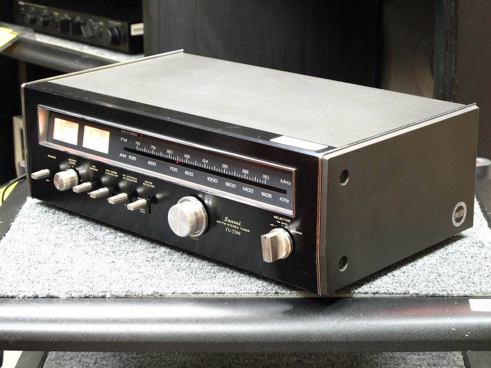 サンスイ TU-7700 FM/AMチューナー　動作品 SANSUI TU-7700 Vintage AM/FM Stereo Tuner - High Fidelity
