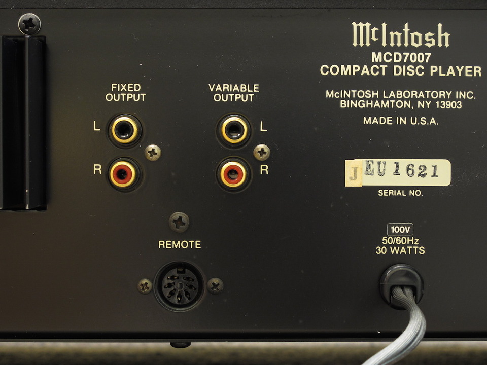 MCD7007 McIntosh - HiFi-Do McIntosh/JBL/audio-technica/Jeff