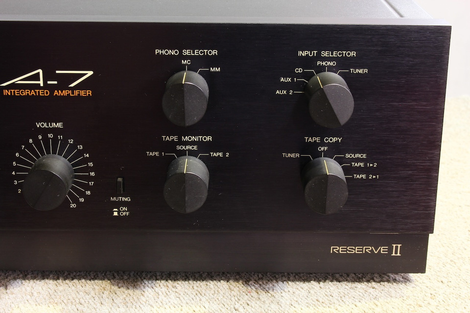 NEC A-7 プリメインアンプ 動作訳あり品 お値下げ可 【公式通販】