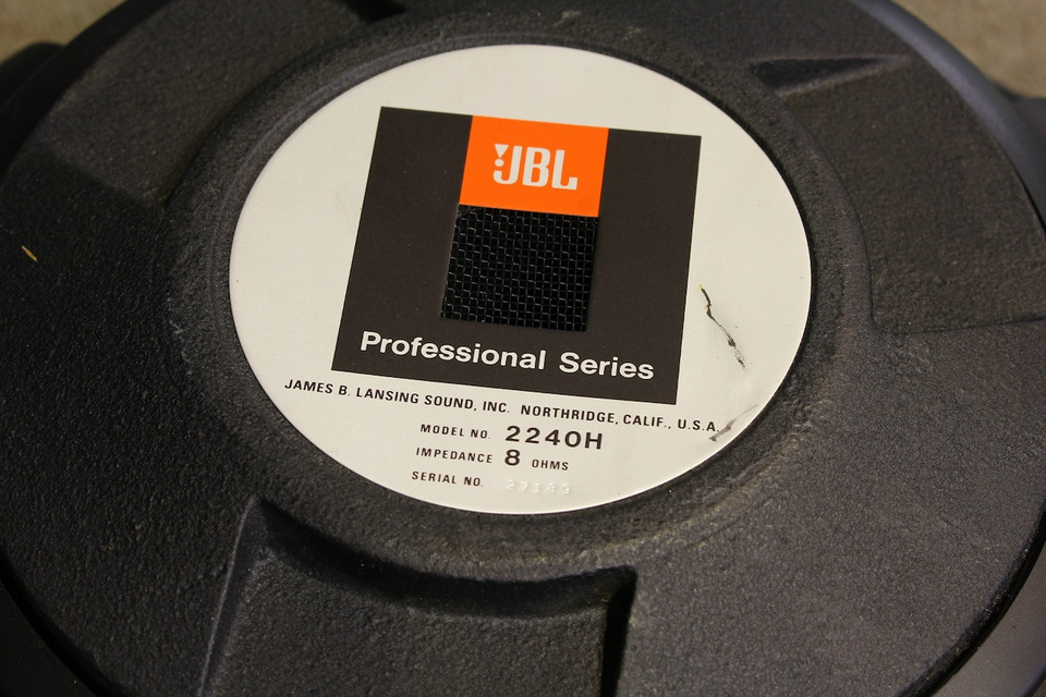 JBL 2226H 38cmコーン型ウーファー - 中古オーディオの販売や