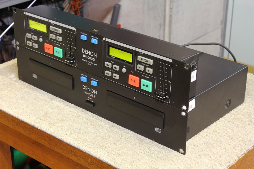 DENON デノン DN-2000F ダブルCDプレーヤー  中古 DN-2000F DENON - 中古オーディオ 高価買取・販売 ハイファイ堂