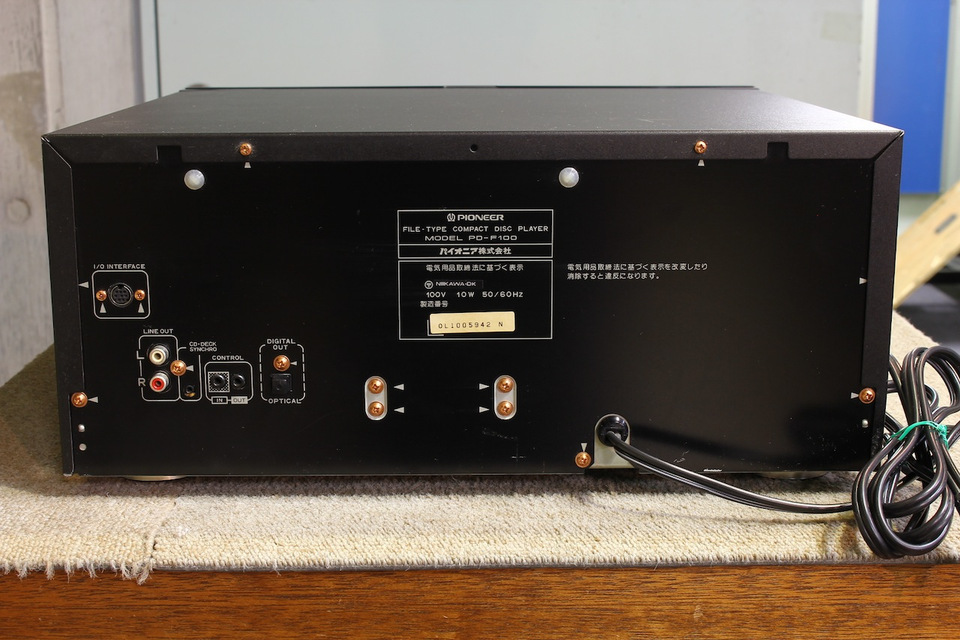 100連装CDプレーヤー Pioneer PD-F1005 メーカー修理済 【公式通販】