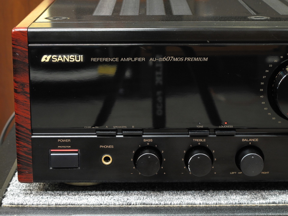 AU-α607 MOS PREMIUM SANSUI - 中古オーディオ 高価買取・販売