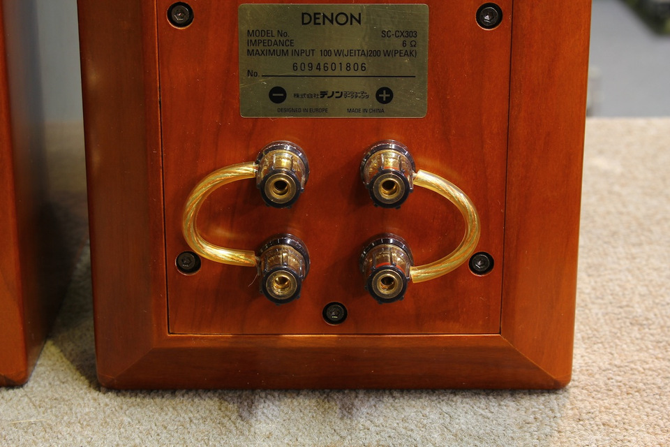 DENON SC-CX303-M モクメ 2台入 美品