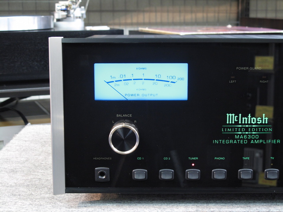 マッキントッシュMA6300LTD限定モデル McIntosh マッキントッシュ MA6300 LIMITED EDITION プリメイン