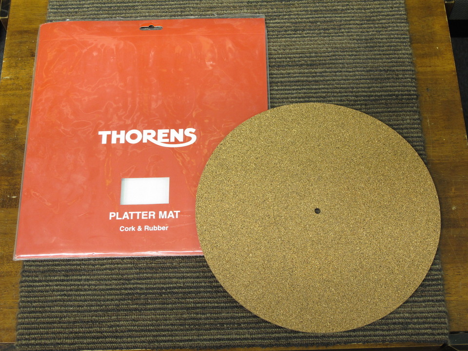 PLATTER MAT CORK & RUBBER THORENS 中古オーディオ 高価買取・販売 ハイファイ堂