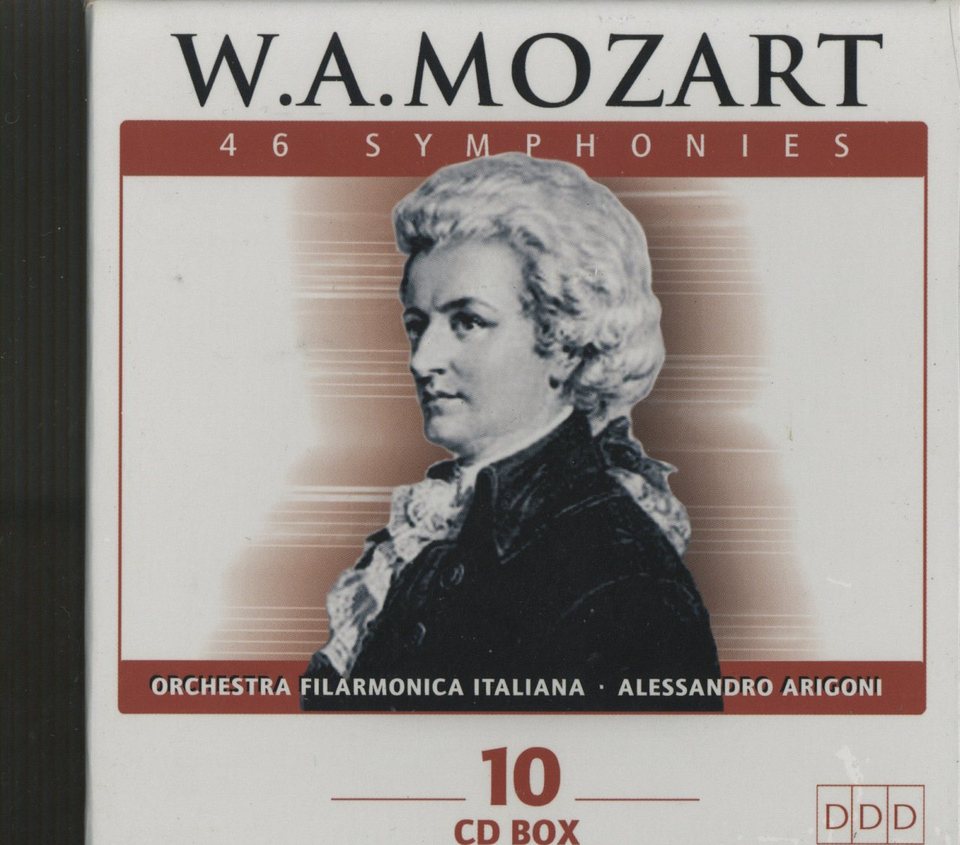 CD モーツァルト 交響曲全集/ホグウッド/20枚組/解説無/F00-29064-82