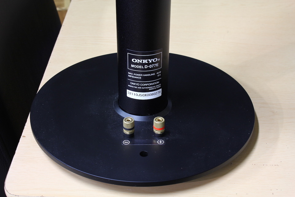 ONKYO D-077E スピーカー D-077E(B)｜ONKYO スピーカーシステム(2台1組) D-077E(B)｜中古