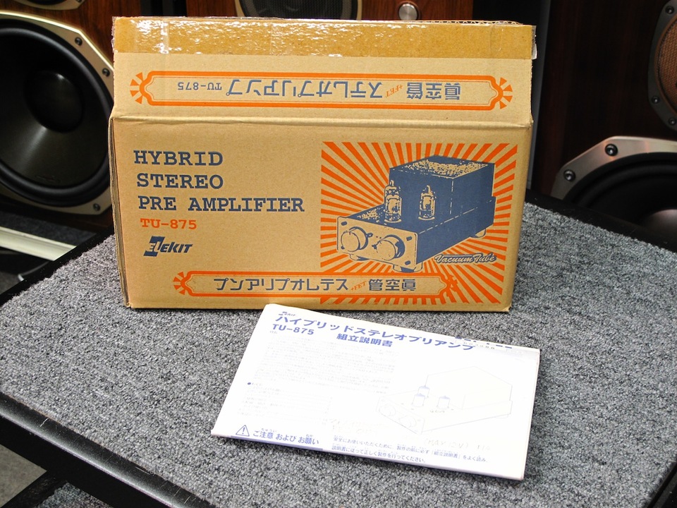 ELEKIT パワーアンプ TU-870R 動作美品 ELEKIT 6BM8真空管ステレオ