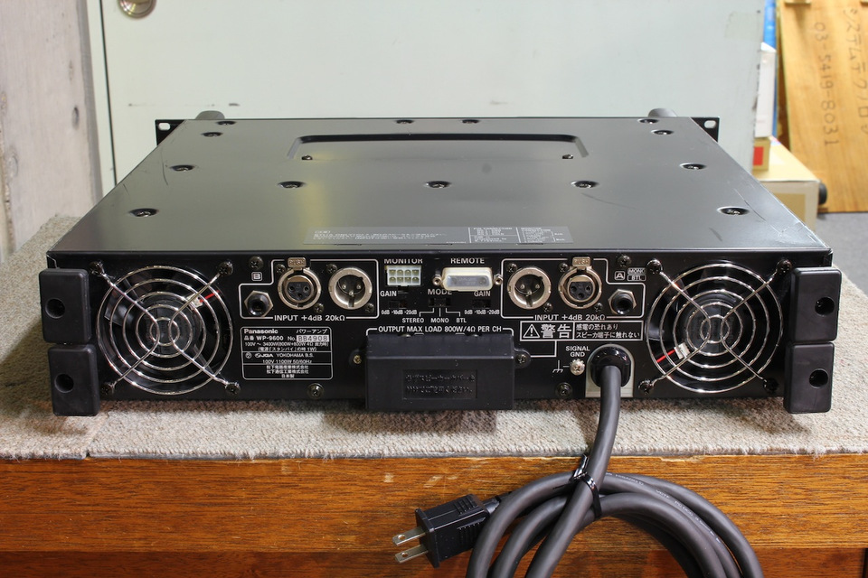 ☆ラムサ RAMSA WP-9600 2ch パワーアンプ ☆ラムサ RAMSA WP-9600 2ch パワーアンプ