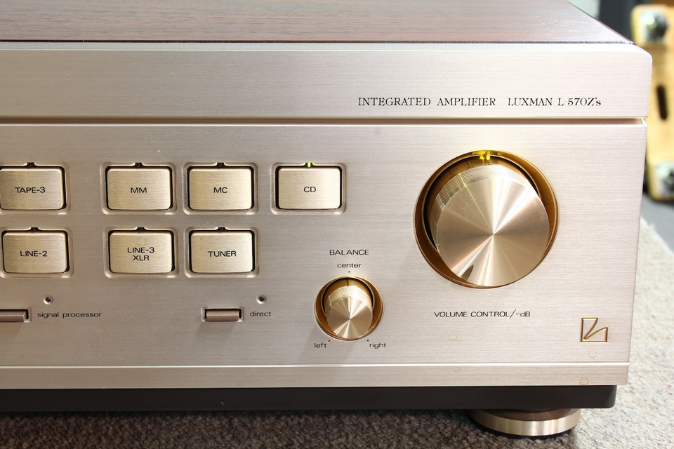 【整備済 美品】L-570 純A級 完動品 復刻版L-595のオリジナル L-570Z's LUXMAN - 中古オーディオ 高価買取・販売 ハイファイ堂