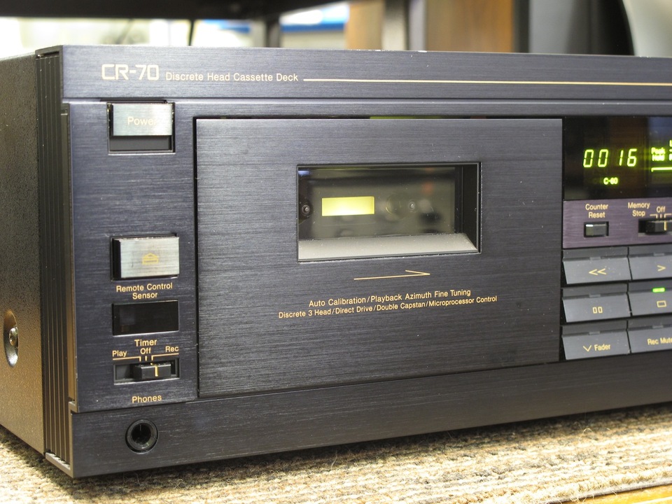 CR-70 NAKAMICHI - HiFi-Do McIntosh/JBL/audio-technica/Jeff Rowland