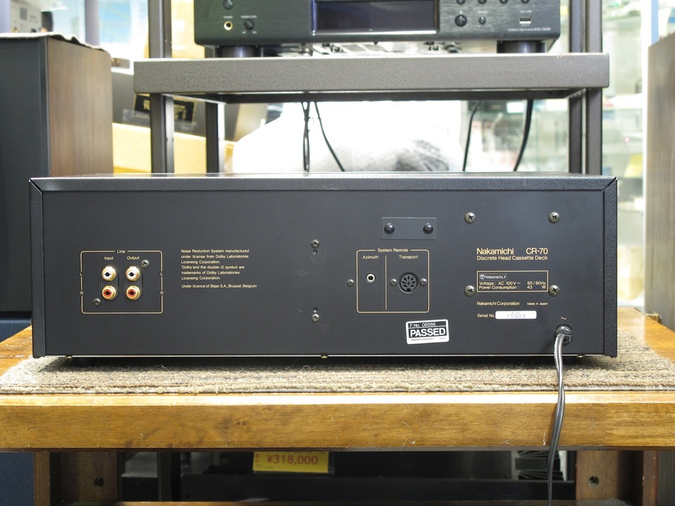 CR-70 NAKAMICHI - HiFi-Do McIntosh/JBL/audio-technica/Jeff Rowland