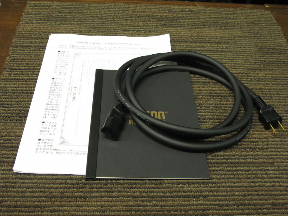 SIMPLY FOUR UNISON RESEARCH - 中古オーディオ 高価買取・販売