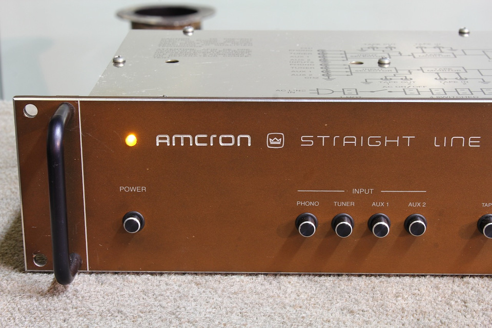 CROWN SL-1 プリアンプ STRAIGHT LINE ONE ブラック 定価32万円 CROWN SL-1 プリアンプ STRAIGHT LINE ONE ブラック 定価32万円