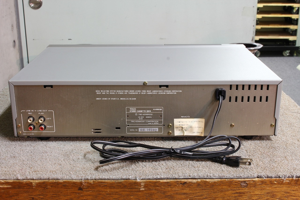 KX-880SR TRIO - 中古オーディオ 高価買取・販売 ハイファイ堂