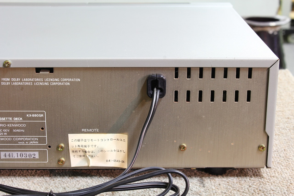 KX-880SR TRIO - 中古オーディオ 高価買取・販売 ハイファイ堂