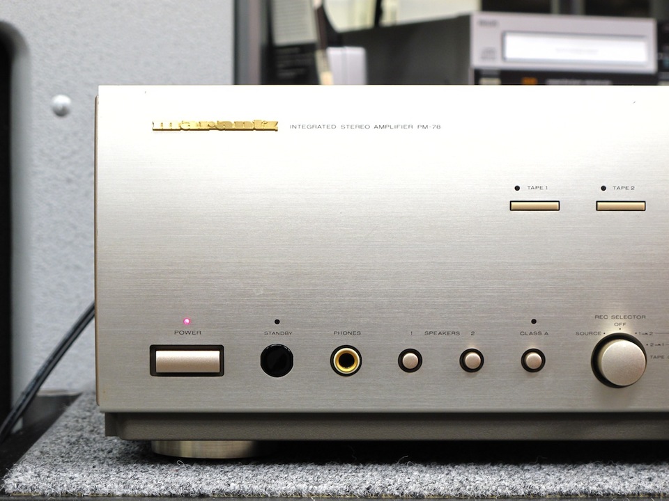 Marantz マランツ PM-78 プリメインアンプ 通電OK ジャンク の落札