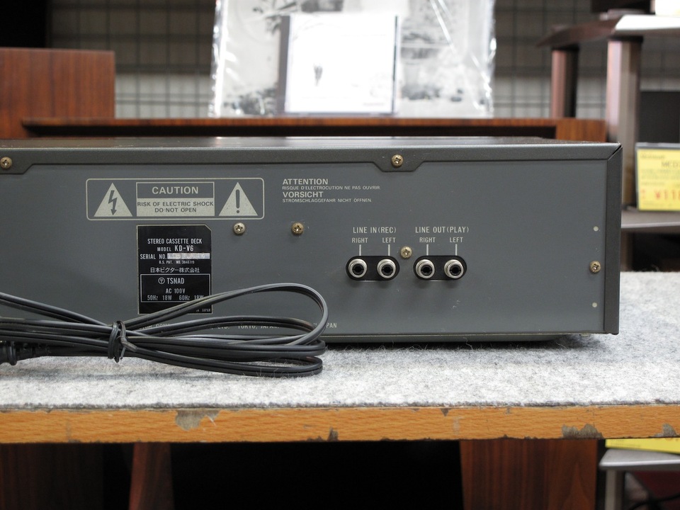 Victor KD-V6 カセットデッキ 動作確認済み Victor KD-V6 カセットデッキ 動作確認済み - メルカリ