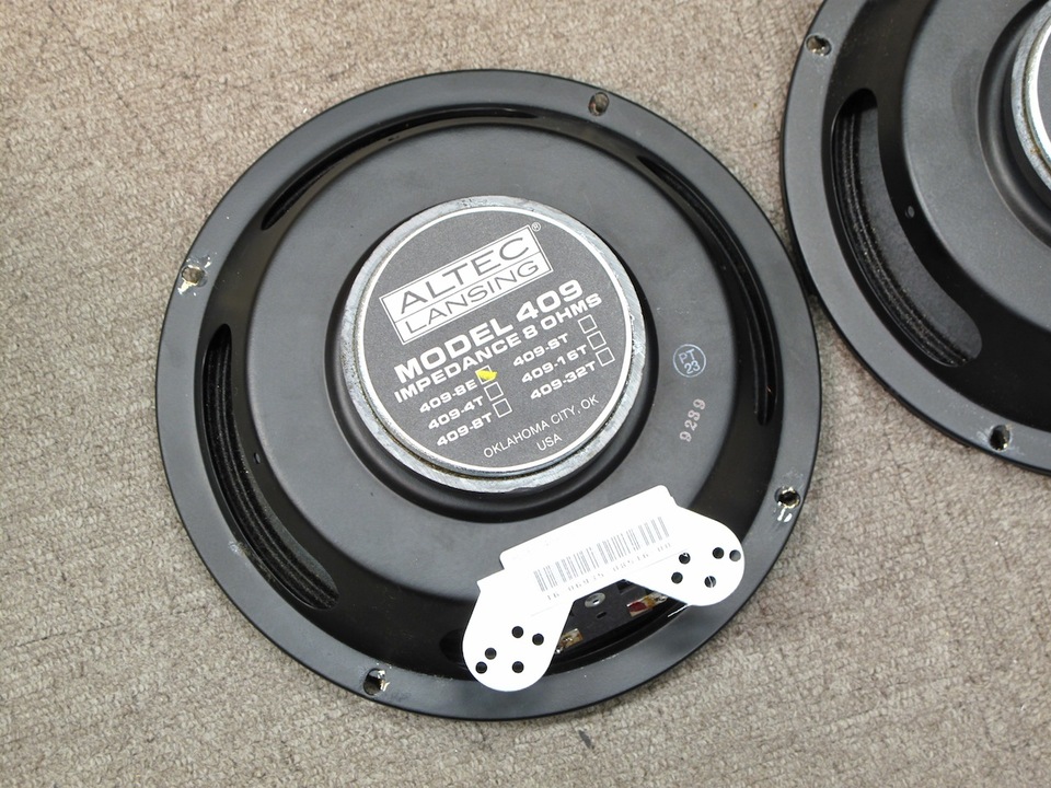 スピーカー・ウーファー ALTEC/409-8E CORAL/FLAT-6SD DIG スピーカー・ウーファー ALTEC/409-8E CORAL/FLAT-6SD DIG スピーカー