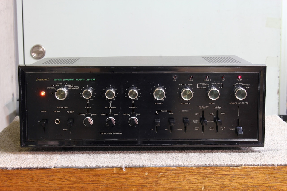 Sansui サンスイau-999 プリメインアンプ SANSUI AU-999の仕様 サンスイ