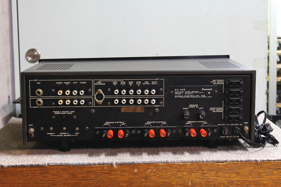 AU-999 SANSUI - 中古オーディオ 高価買取・販売 ハイファイ堂