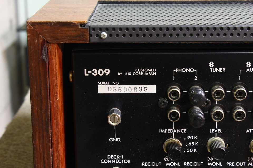 L-309 LUXMAN - 中古オーディオ 高価買取・販売 ハイファイ堂