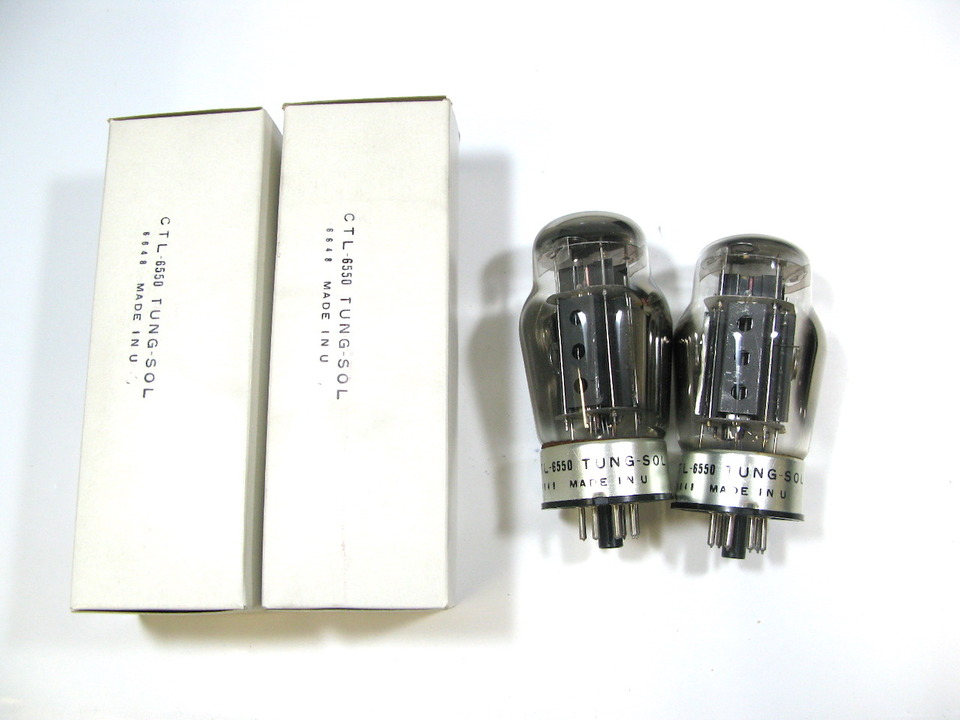 TUNG - SOL 6550 真空管 8本セット KT88⁄6550⁄KT90 - ヴィンテージ