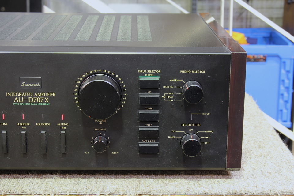 AU-D707X SANSUI - 中古オーディオ 高価買取・販売 ハイファイ堂