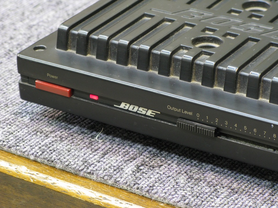 BOSE 1701D-5 パワーアンプ　ブラック　動作品 1701D-5 BOSE - 中古オーディオ 高価買取・販売 ハイファイ堂