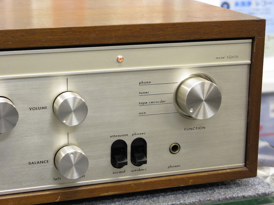 LUXMAN ラックスマン プリメインアンプ SQ606 動作確認済 ラックスマン