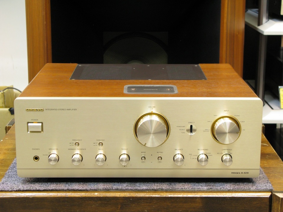 Integra A-929 ONKYO - 中古オーディオ 高価買取・販売 ハイファイ堂