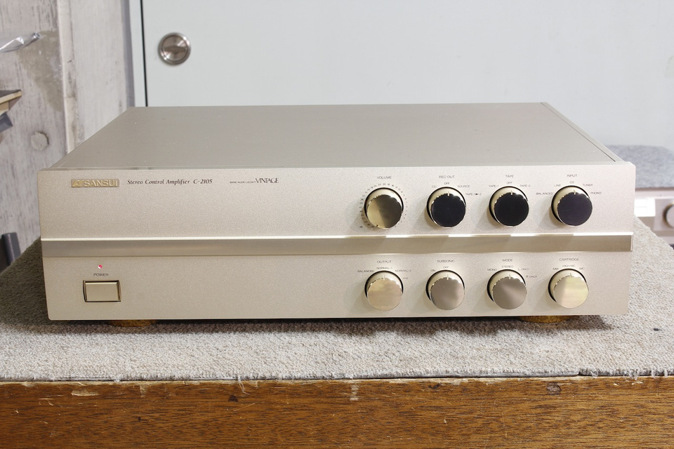 C-2105 VINTAGE SANSUI - HiFi-Do McIntosh/JBL/audio-technica