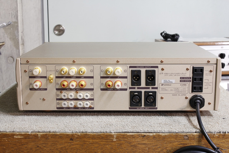 C-2105 VINTAGE SANSUI - HiFi-Do McIntosh/JBL/audio-technica/Jeff