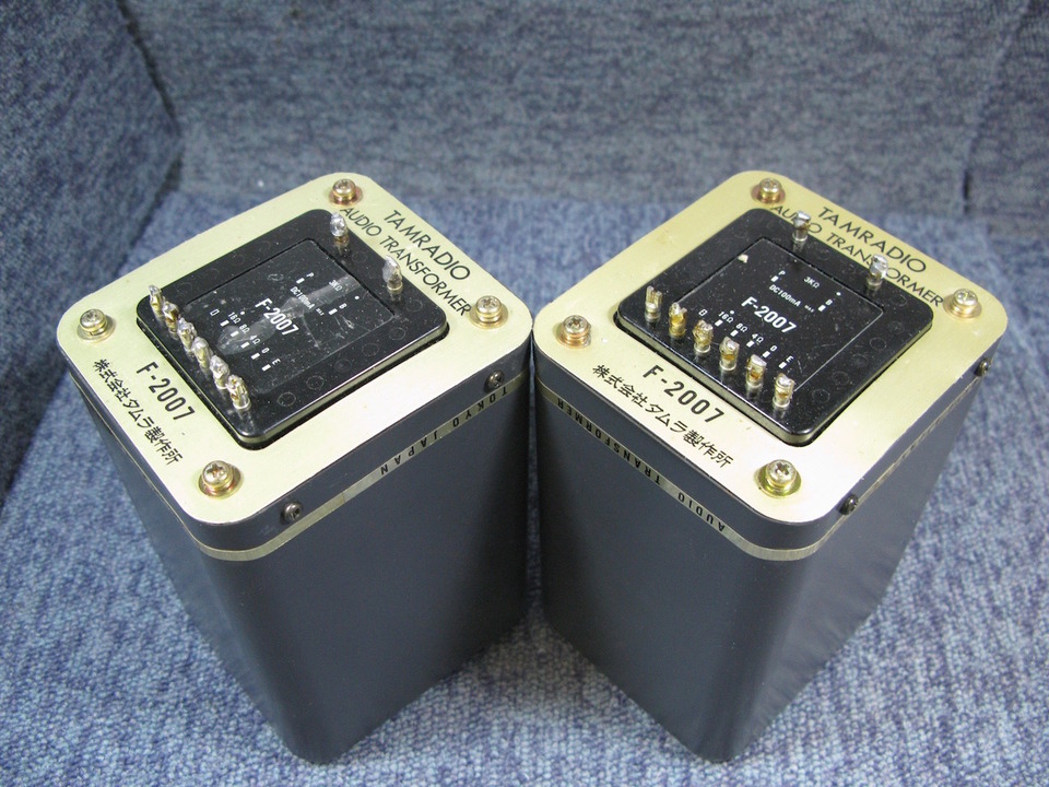 TAMRADIO AUDIO TRANSFORMER F-2007 ペア F-2007 TAMURA - HiFi-Do McIntosh/JBL/audio-technica/Jeff Rowland