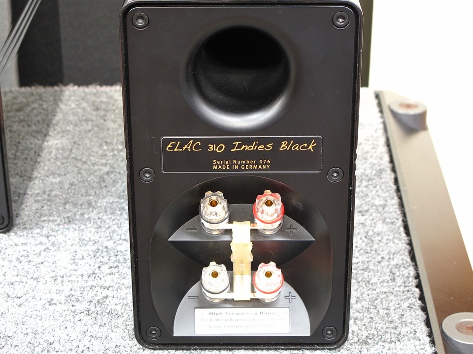 ELAC 310 indies BLACK シリアル連番 ペアスピーカー 【公式通販】