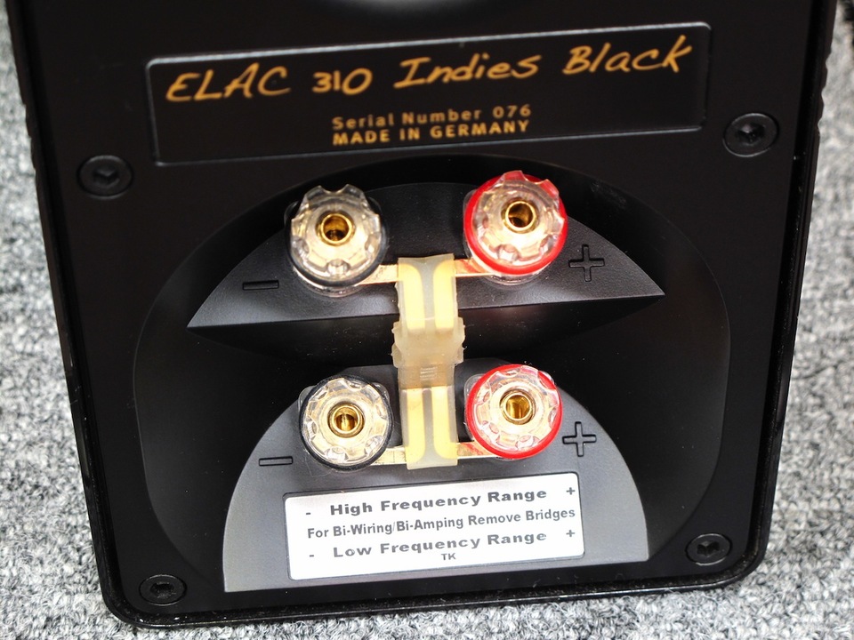 ELAC 310 indies BLACK シリアル連番 ペアスピーカー 【公式通販】
