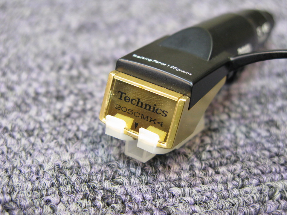 動作品☆Technics EPC-205C-II☆テクニクス MM型 カートリッジ+ヘッド