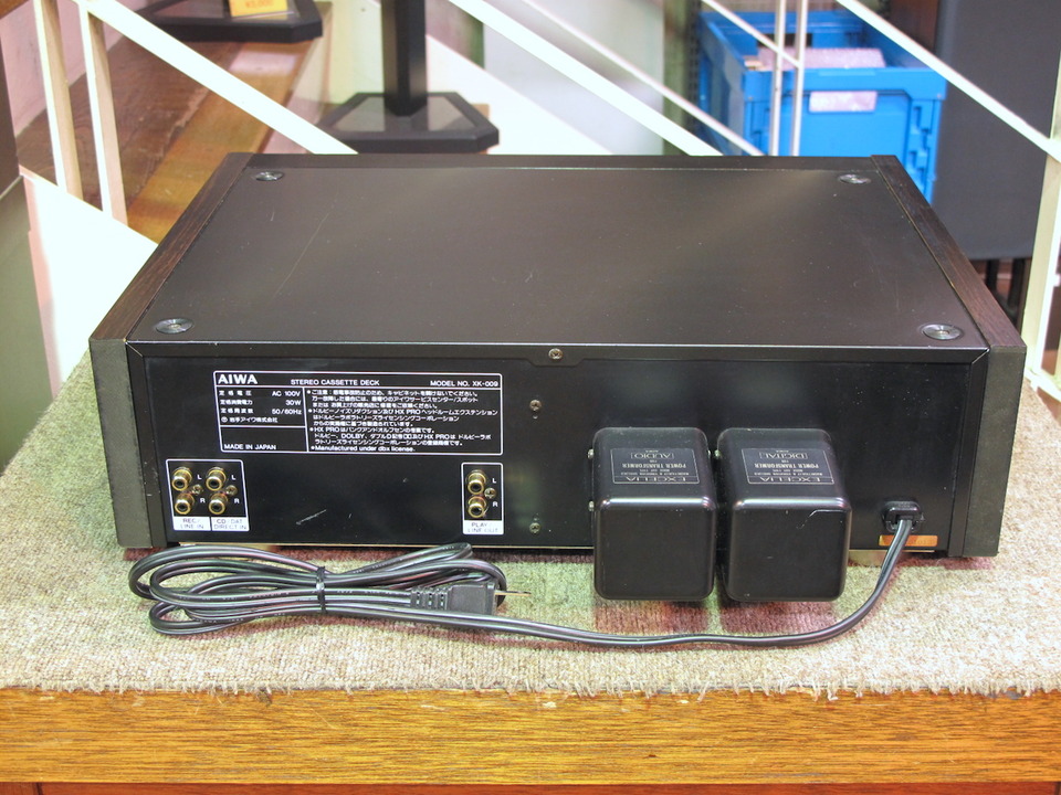 【苫小牧バナナ】AIWA/EXCELIA アイワ/エクセリア リファレンスモデル ステレオ カセットデッキ XK-009 中古 動作確認済み♪ 買取実績 |AIWA アイワ EXCELIA ステレオカセットデッキ XK-009 音響