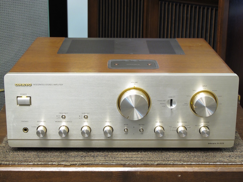 Integra A-929 ONKYO - 中古オーディオ 高価買取・販売 ハイファイ堂
