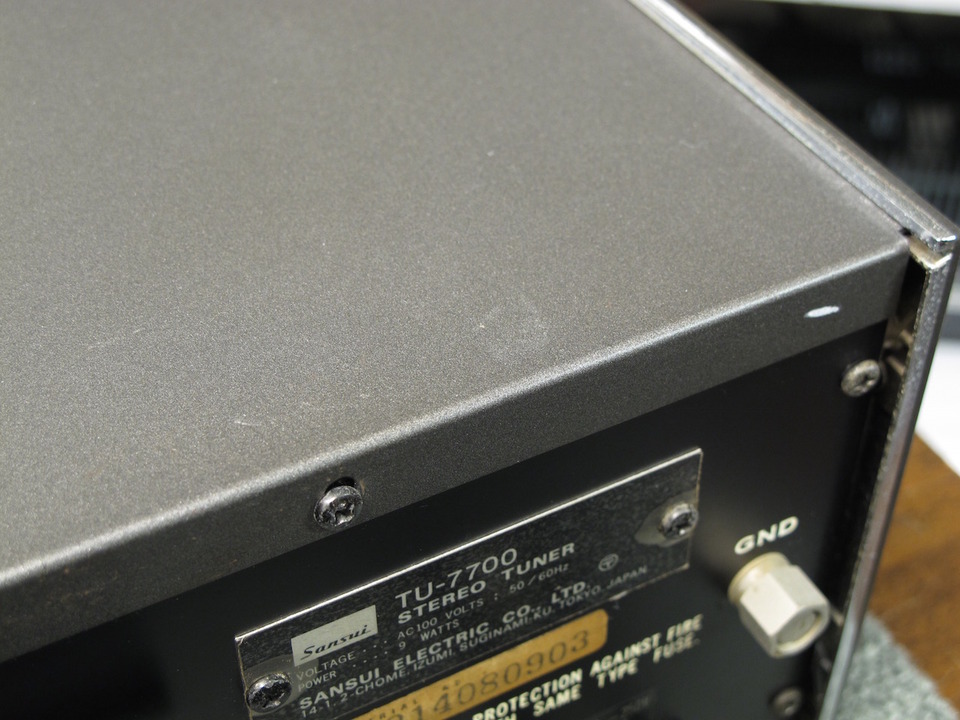 TU-7700 SANSUI - 中古オーディオ 高価買取・販売 ハイファイ堂