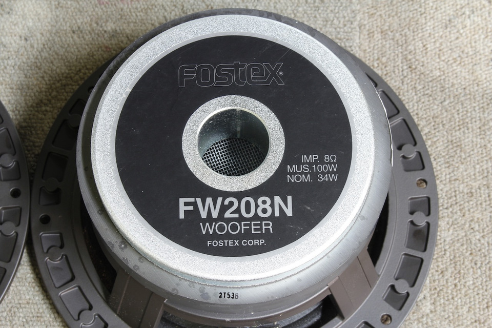 FOSTEX FW208N 8Ω フォステクス 20cm ウーファーユニット FW208N | Fostex(フォステクス)