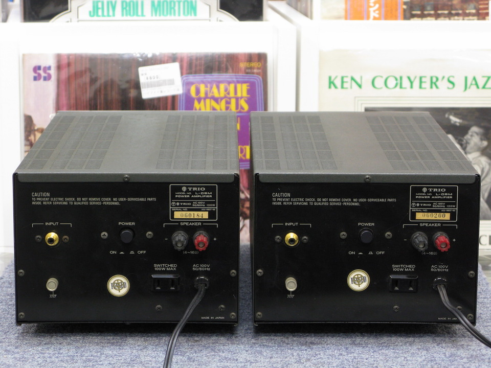 TRIO L-05M ハイスピードパワーアンプ 2台セット L-05M TRIO - 中古オーディオ 高価買取・販売 ハイファイ堂